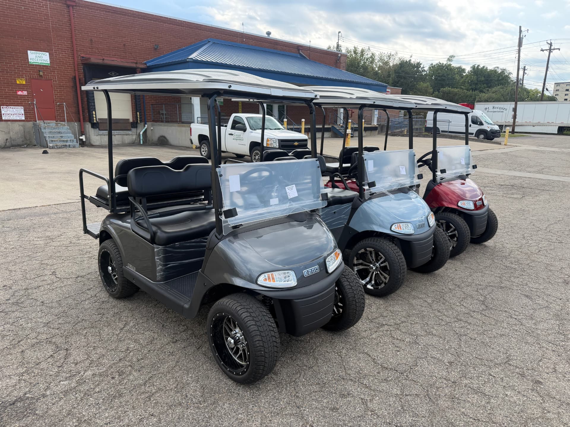 E-Z-GO RXV Elite Charcoal