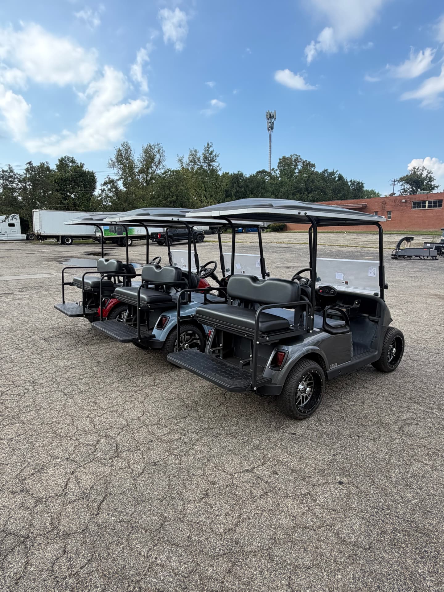 E-Z-GO RXV Elite Charcoal