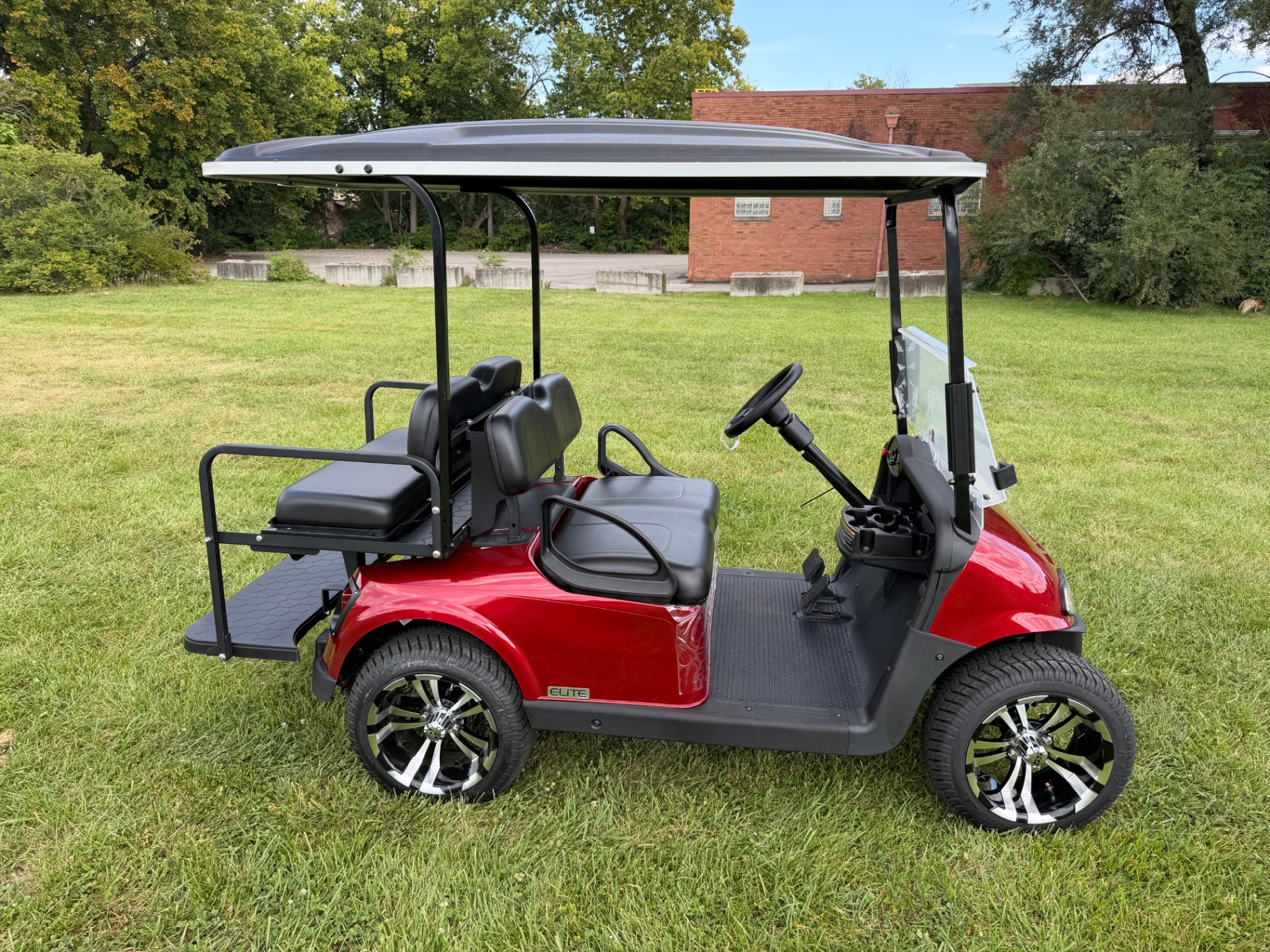 E-Z-GO RXV Elite Side
